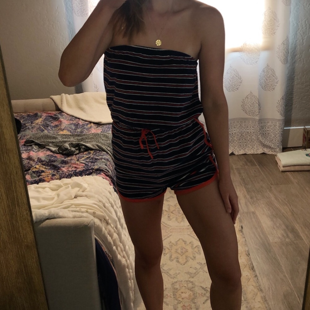 TOPSHOP terry swimsuit cover up - Picture 2 of 5